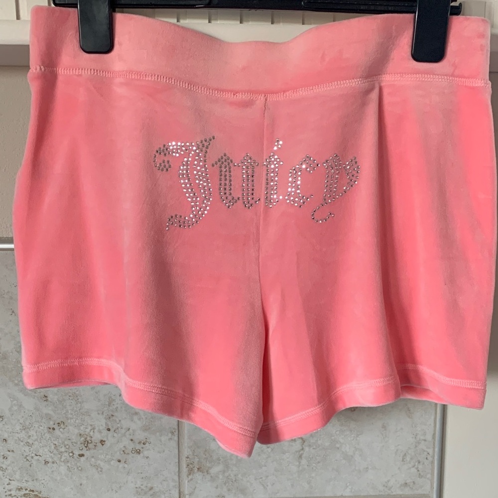 NWOT Juicy Couture Pink🩷 Velour Athletic Shorts M